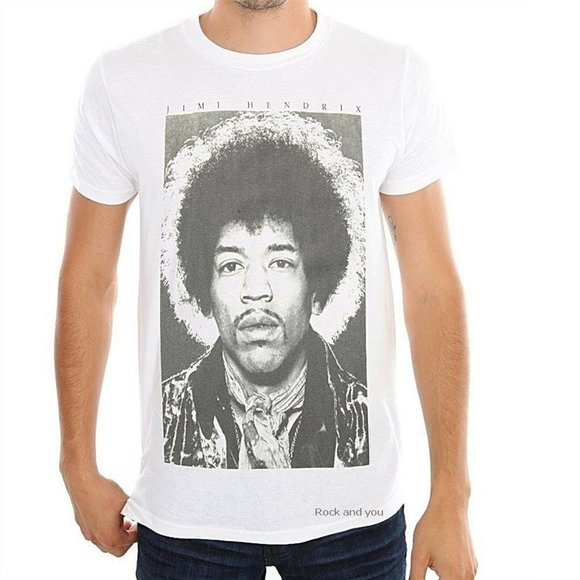 Hanes Other - Jimi Hendrix Photo blues rock RAB Official T-Shirt 4XL NWT